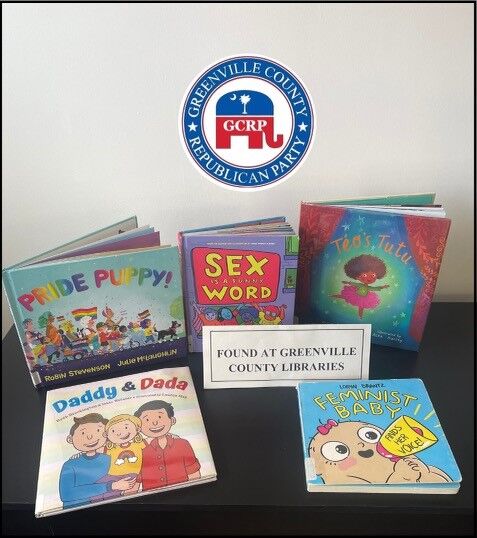 GC GOP displays LGBTQ library books